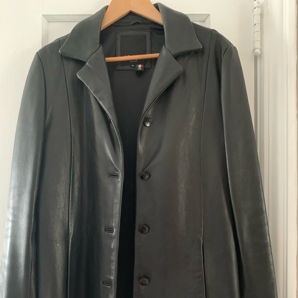Italian leather women’s leather jacket